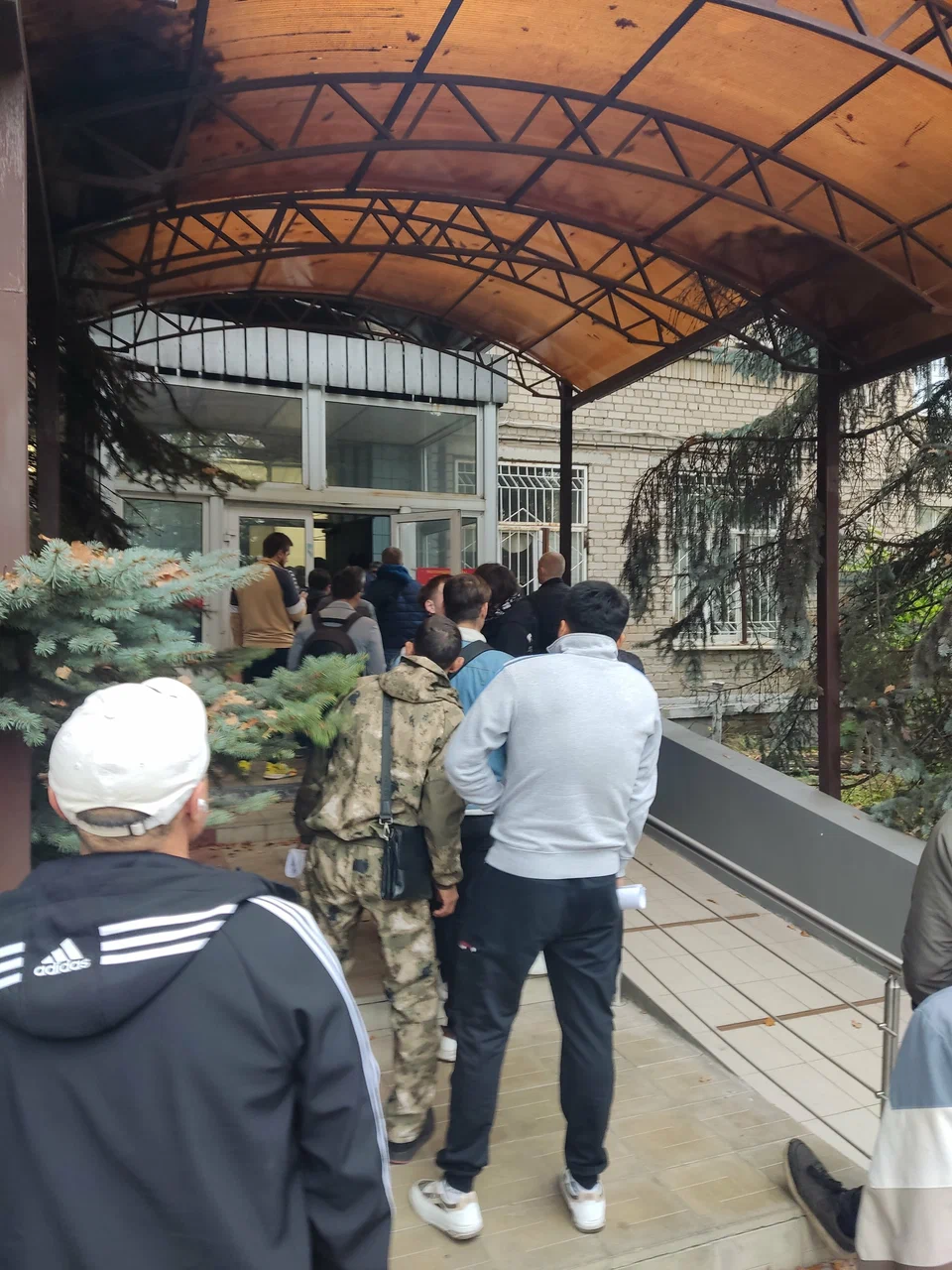 Пункт отбора на службу по контракту СВО